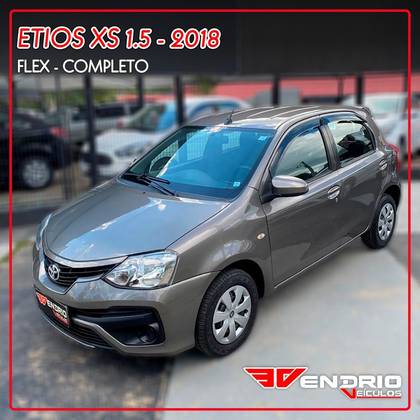 TOYOTA ETIOS 1.5 XS 16V FLEX 4P MANUAL TOYOTA ETIOS 1.5 XS 16V FLEX 4P MANUAL